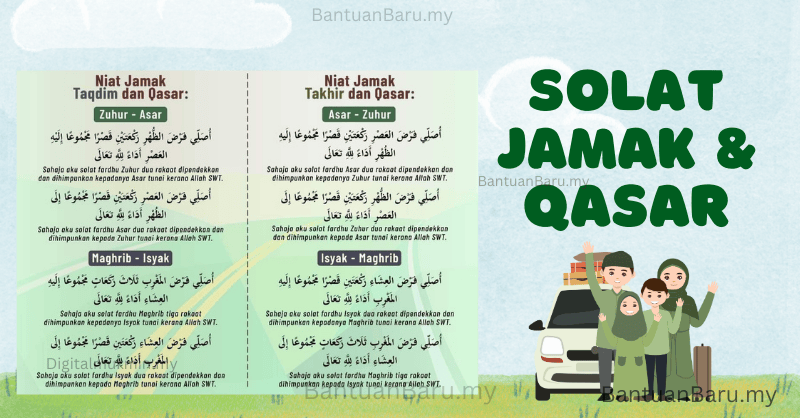 niat solat jamak