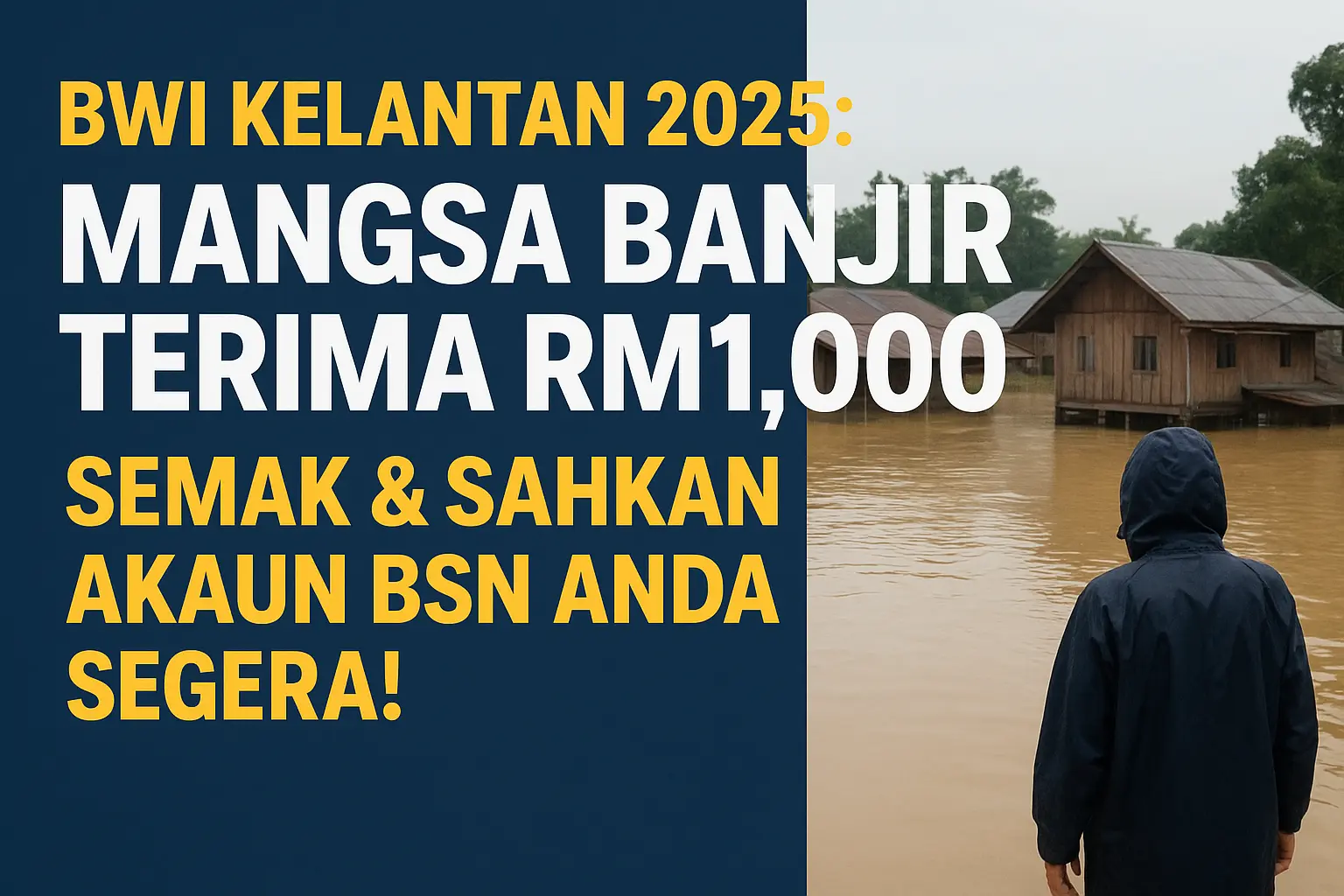 Mangsa Banjir Terima