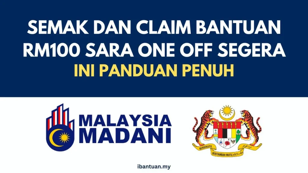Claim Bantuan RM100 SARA 2025