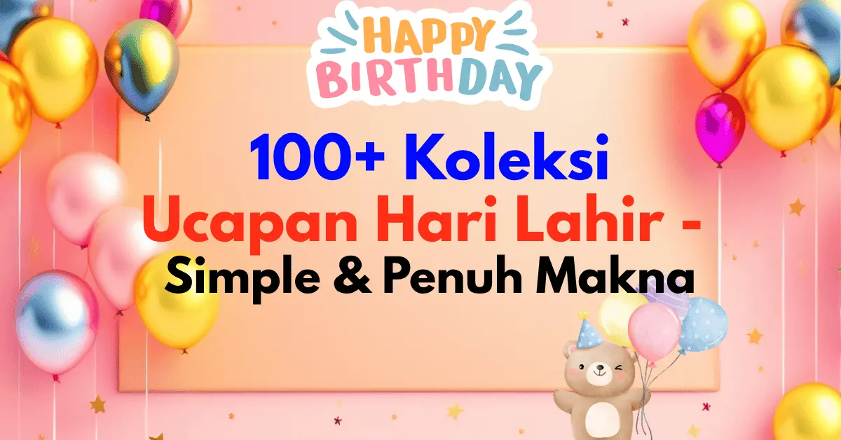 Ucapan Hari Lahir