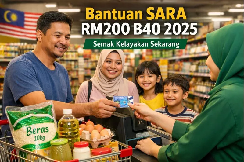 Bantuan SARA RM200 B40 2025