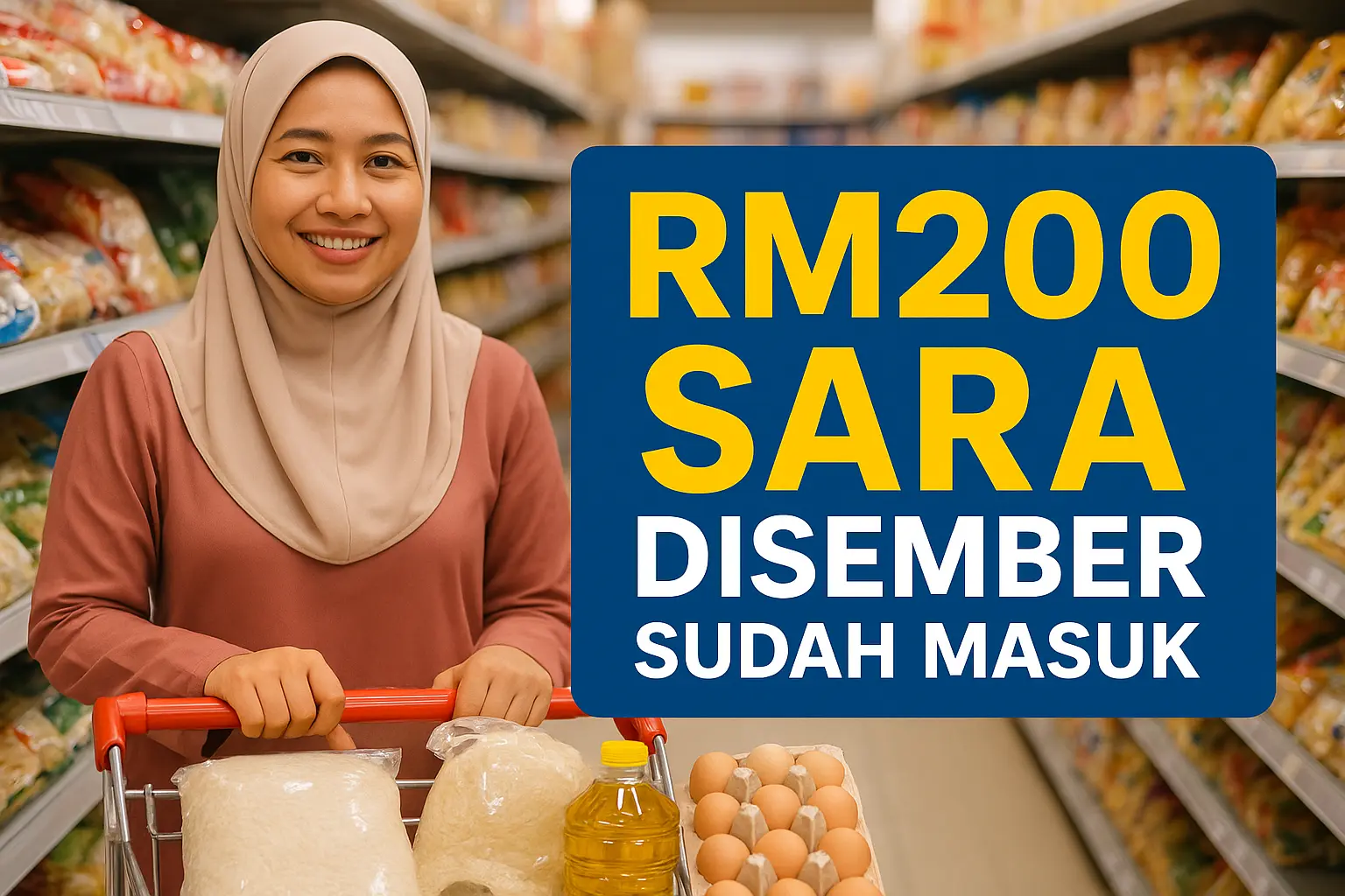 BANTUAN SARA HIDUP DISEMBER UNTUK B40